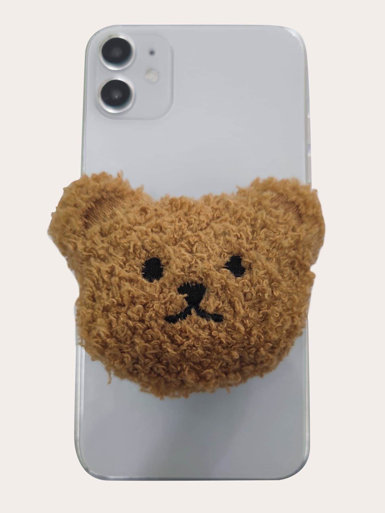 Soporte Plegable Y Retráctil Para Teléfono Con Forma De Oso De Peluche - Multicolor - Ver 1