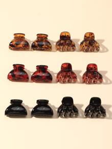 12 cái Rùa Mô Hình Móng Vuốt Tóc - Nhiều màu - Xem 1