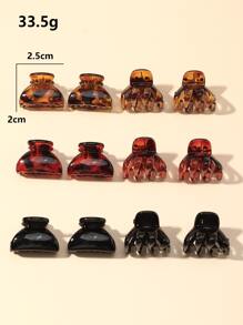 12 cái Rùa Mô Hình Móng Vuốt Tóc - Nhiều màu - Xem 5