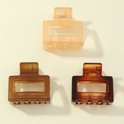 3pcs Acrylic Hair Claw