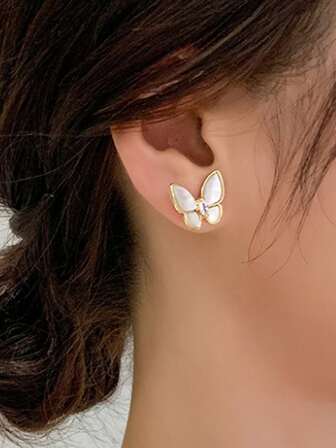 Butterfly Stud Earrings