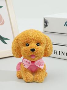 Dog Shaped Money Box - Yellow - View 1