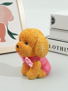 Dog Shaped Money Box - Yellow - View 2