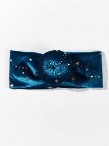 Baby Star Print Hair Band - Multicolor - View 2