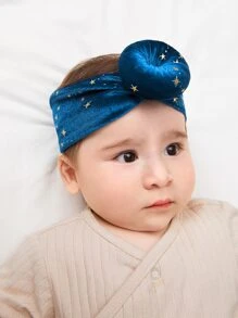 Baby Star Print Hair Band - Multicolor - View 3