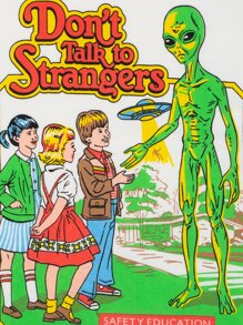 Stevenrhodes 人像標語圖案撞色T恤 - 紅白色 - 查看 6