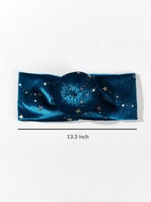 Baby Star Print Hair Band - Multicolor - View 7