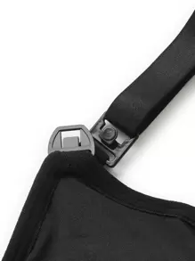 SHEIN Maternity 3pack Ruched Seamless Bra For Mother - Black - View 6