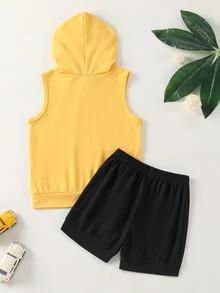 Bộ thời trang bé trai Slogan Giải trí - Nhiều màu - Xem 2