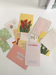 13入組混合圖案明信片