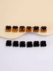 12 cái vuốt tóc tối giản - Nhiều màu - Xem 1