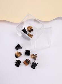 12 cái vuốt tóc tối giản - Nhiều màu - Xem 3