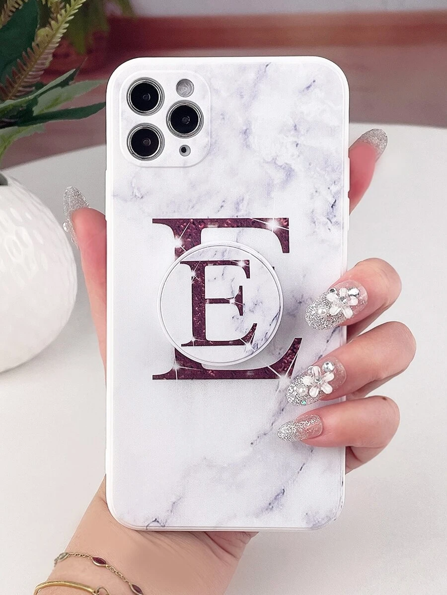 Vỏ điện thoại hình chữ cái có tay cầm điện thoại nhô ra - Nhiều màu - Xem 1