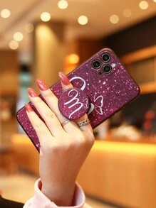 金屬亮絲附手機氣囊支架手機外殼 - 彩色 - 查看 3