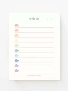 1入組卡通可愛兔子和熊系列塗鴉防水貼紙DIY創意玩具,DIY裝飾材料 - 彩色 - 查看 2