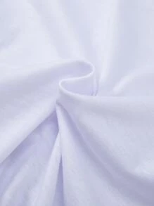 Niñas Camiseta con estampado de slogan - Blanco - Ver 4