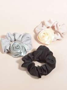 EMERY ROSE 3 piezas Coletero con diseño de flor - Multicolor - Ver 2