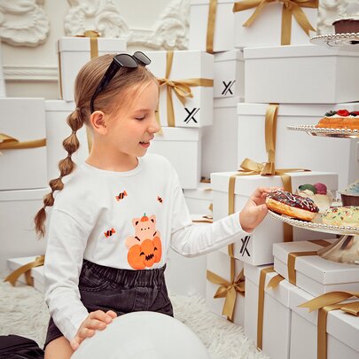 Girls Cartoon Graphic Tee