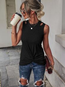Top tank con abertura bajo girante - Negro - Ver 1