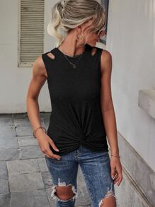 Top tank con abertura bajo girante - Negro - Ver 6