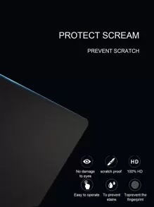 Shockproof Tablet Screen Protector 1pc Screen Protector For Galaxy Tab 4 10.1 (T530/T536) Eye Protection Tempered Glass Spring Gift - Clear - View 8