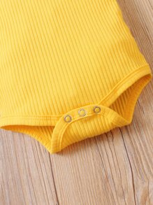 Đứa bé gái Đồ họa Khẩu hiệu Áo liền quần chặt & In hoa Quần & Băng đô đầu - Nhiều màu - Xem 6