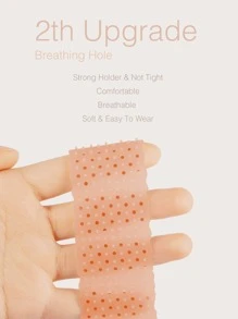 1pc Non-slip Wig Headband & 4pcs Wig Cap - Brown - View 5