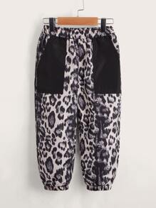 SHEIN Quần bé trai Túi Báo Ăn mặc đẹp - Nhiều màu - Xem 1