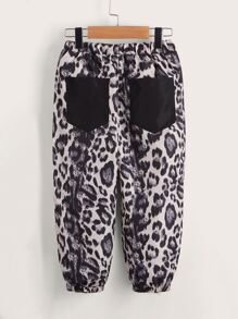 SHEIN Quần bé trai Túi Báo Ăn mặc đẹp - Nhiều màu - Xem 2