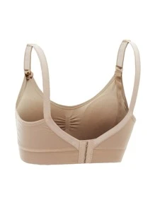 SHEIN 4pack Maternity Seamless Nursing Bra - Multicolor - View 4