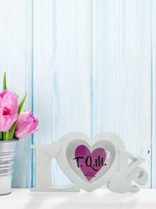 Heart Design Photo Frame