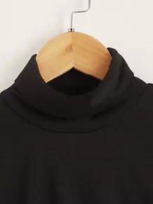 SHEIN 2 Piezas De Top De Cuello De Tortuga Para Niños En Edad De Transición - Multicolor - Ver 5