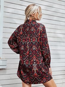 Đầm Nút Bộ lạc Boho - Nhiều màu - Xem 2