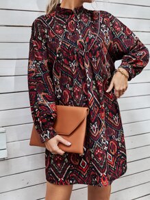 Đầm Nút Bộ lạc Boho - Nhiều màu - Xem 3