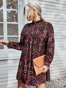 Đầm Nút Bộ lạc Boho - Nhiều màu - Xem 4