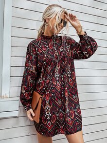 Đầm Nút Bộ lạc Boho - Nhiều màu - Xem 5