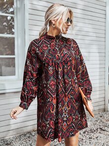 Đầm Nút Bộ lạc Boho - Nhiều màu - Xem 6