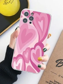 愛心圖案手機外殼 - 彩色 - 查看 3