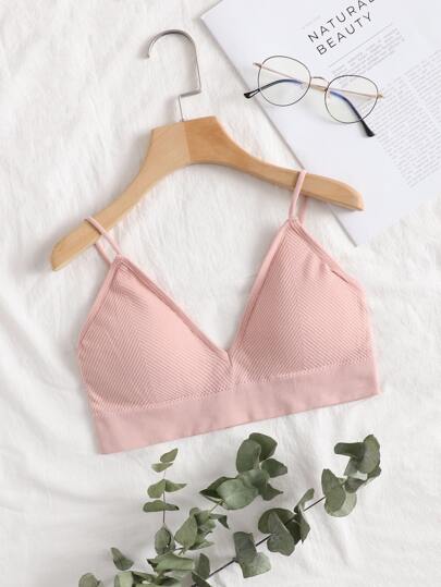 Plain Wireless Bra