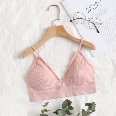 Plain Wireless Bra