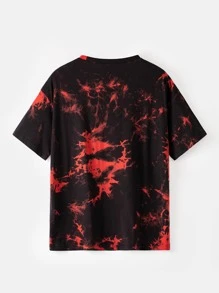 Stevenrhodes 紮染人像圖案T恤