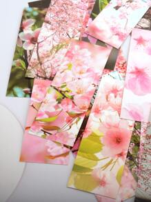 30 cái Đào Hoa In Dấu Trang Ngẫu Nhiên - Nhiều màu - Xem 3