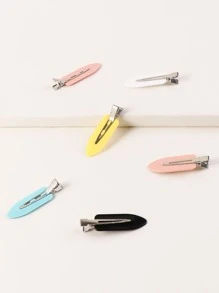 6 chiếc kẹp tóc nhiều màu sắc - Nhiều màu - Xem 1