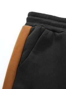 Manfinity Bộ hai mảnh Nam Dây kéo Sọc bên Nhiệt đới Giải trí - Nhiều màu - Xem 6