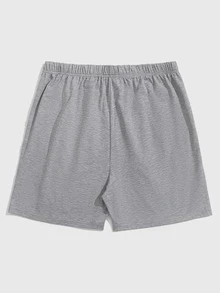 SHEIN Men 3pcs Elastic Waist Shorts - Multicolor - View 2