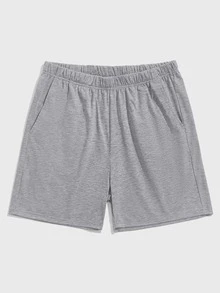 SHEIN Men 3pcs Elastic Waist Shorts - Multicolor - View 5