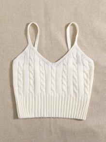Resyla Cable Knit Cami Top