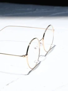 Metal Frame Anti Blue Light Glasses Shein Eur Metal Frame Anti Blue Light Glasses Shein Eur