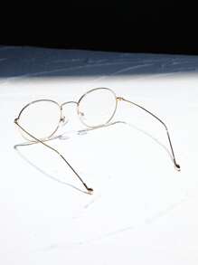 Metal Frame Anti Blue Light Glasses Shein Eur