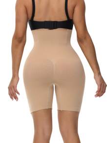 Shorts de fajas de talle alto - Albaricoque - Ver 2